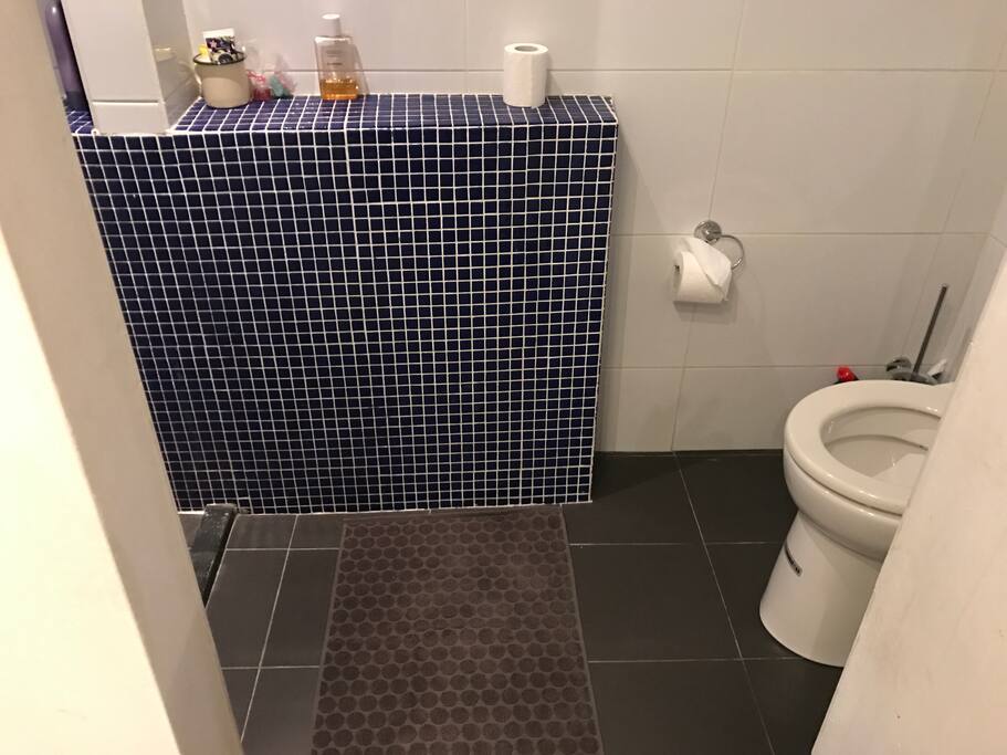 Toilet en douche