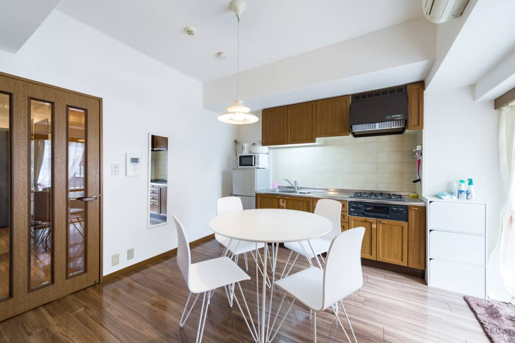 wide kitchen