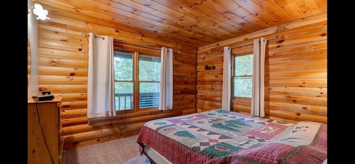 Bedroom #1 with a king size bed