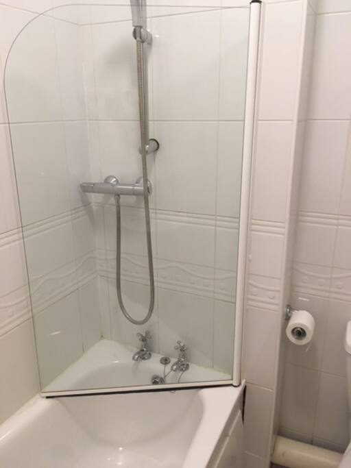 Shower over bath