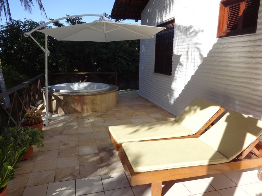 Solarium com Jacuzzy