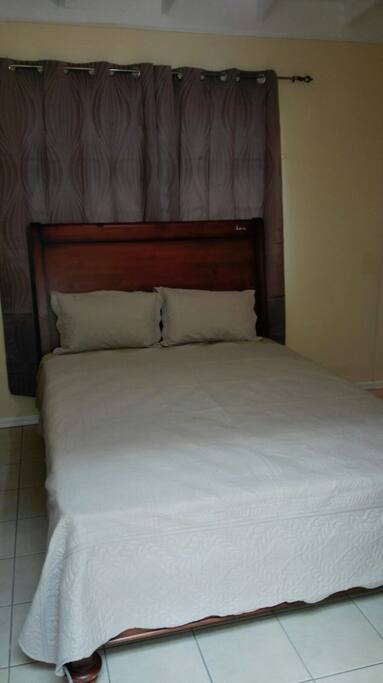 Spacious bedroom with AC Unit