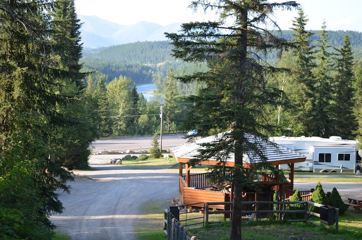 Tentsite (BYO tent) near Glacier National Park