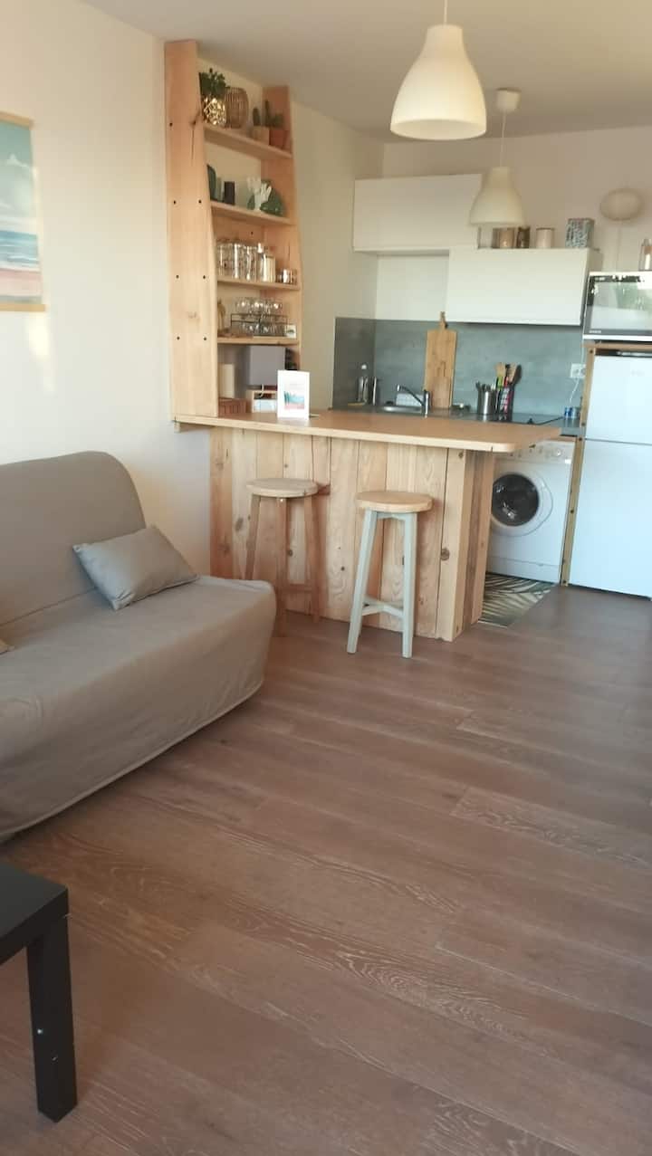 Appartement 50m De L'océan; Petit Boisoleil 🌞🌊 - Lacanau