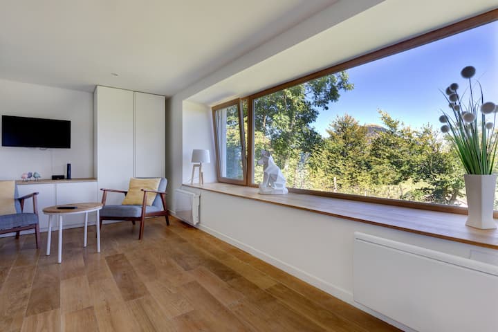 La Loge Des Volcans - Vue Puy De Dôme - Saint-Saturnin