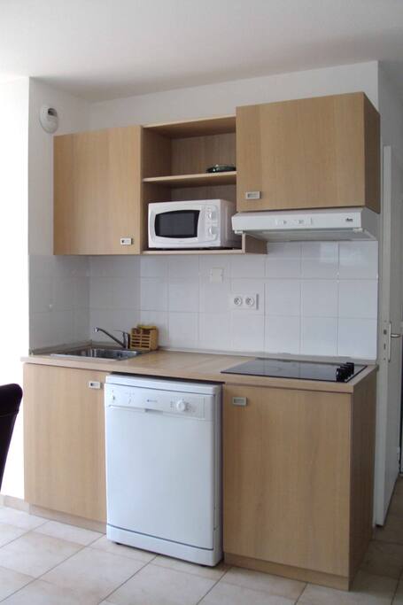 Kitchenette toute équipée