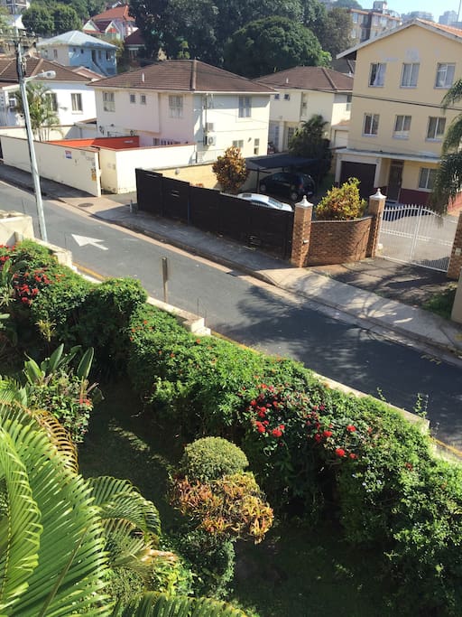 View from the balcony