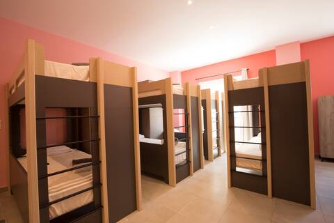 Albergue local y suites "Cama en 8 dormitorios femeninos" W2