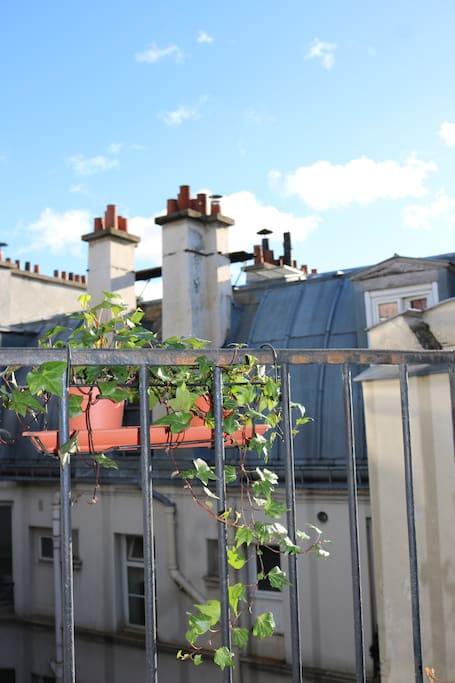 vue de la salle à manger