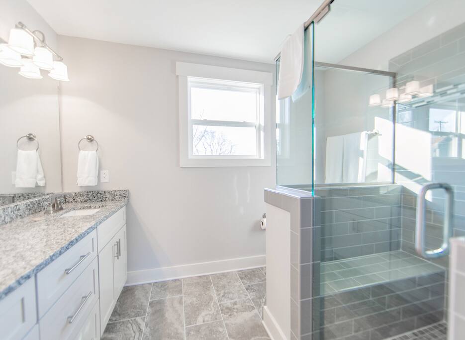 Incredible master bath