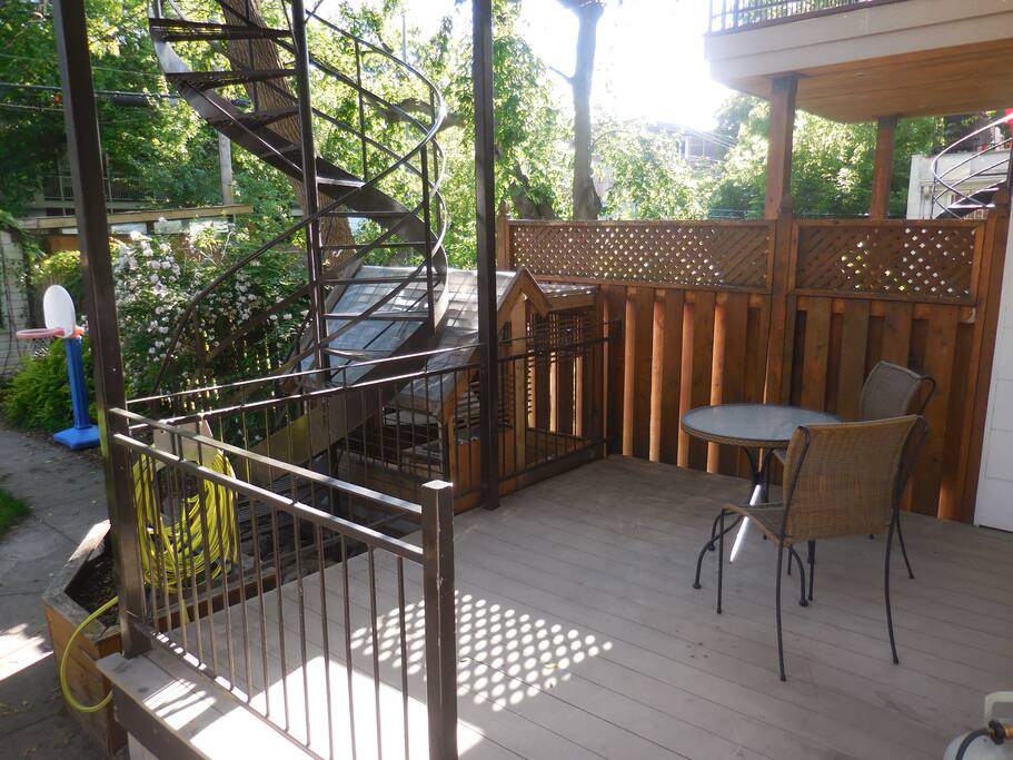 Terrasse (avec bbq)