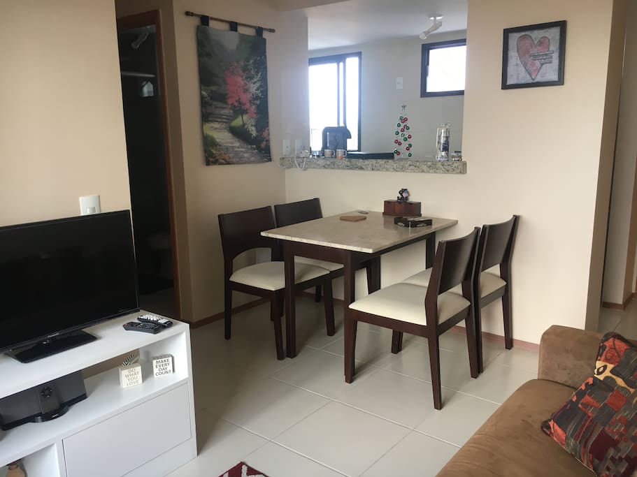 You will have access to common areas of apt!