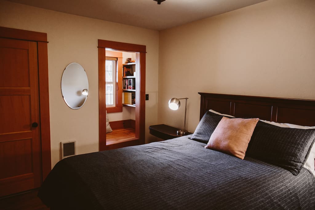Queen Size Bed.
Photo by Allison Harp