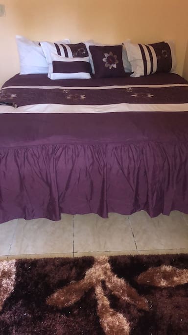 Bedroom with King sized bed