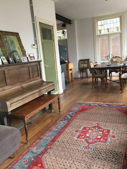First floor - living room, dining room, kitchen