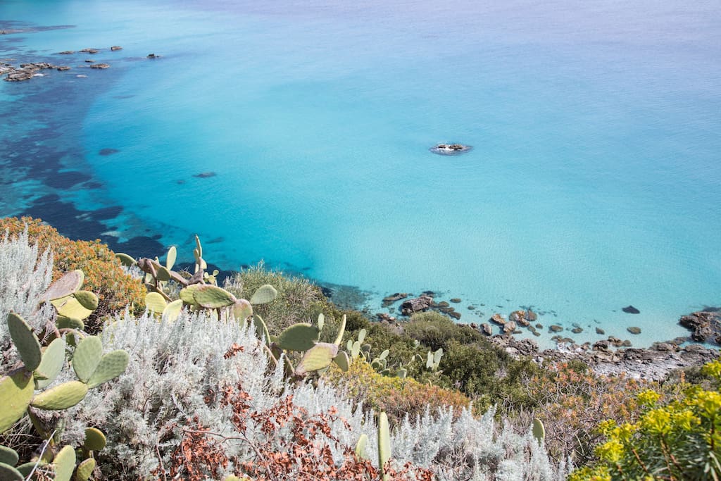 Il bellissimo mare di Capo Vaticano