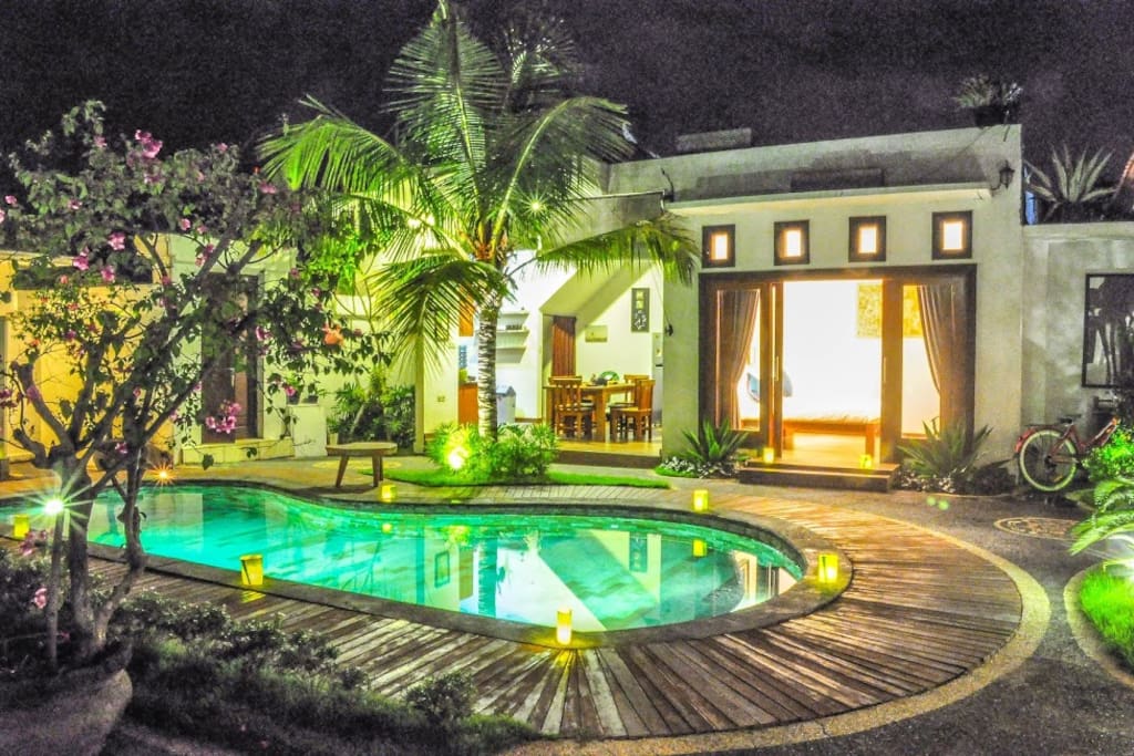 Pool Evening View