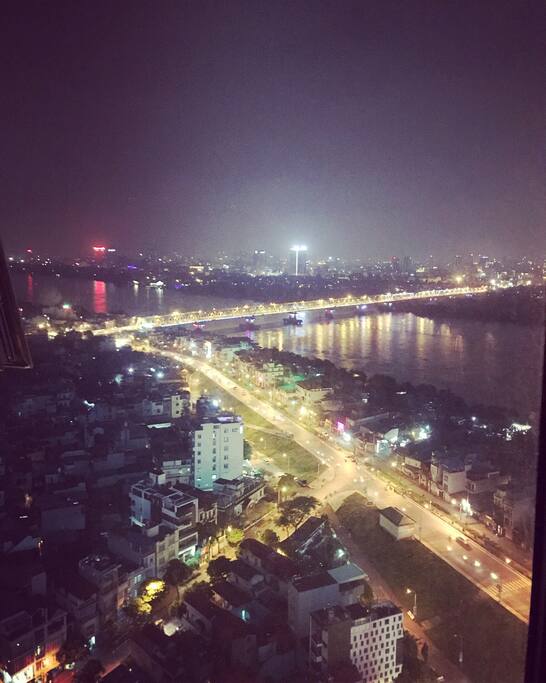 The view from the bedroom