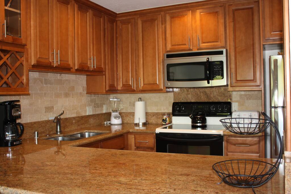 Fully updated and furnished kitchen