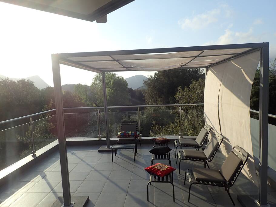 la terrasse principale - the main terrace