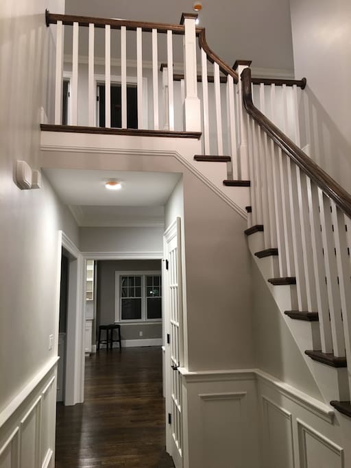 Beautiful entry and stairs