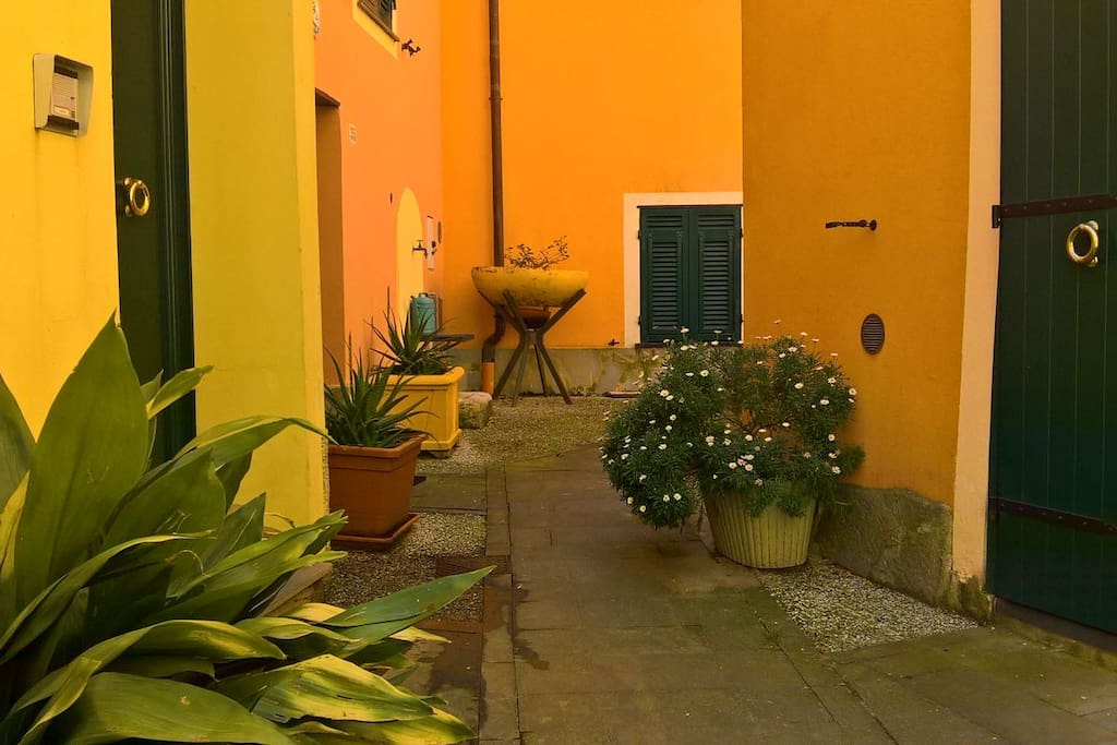 Tipica strada di Levanto