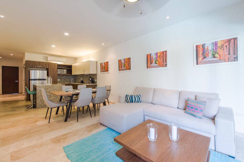 Main hall, where you can enjoy your staying in family or with friends.