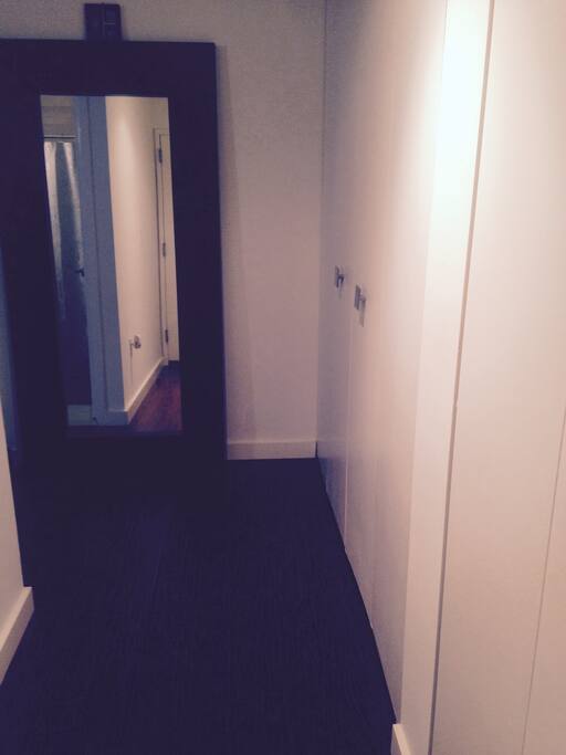 Entrance w/ closet space
