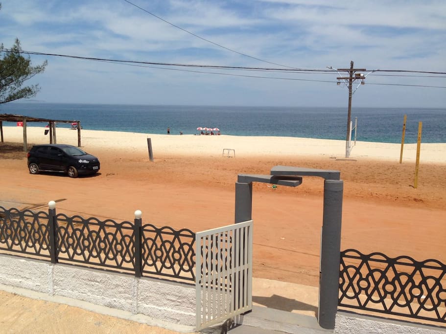 Portal do local, distância para a praia