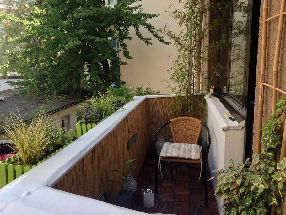 Kleiner Küchenbalkon