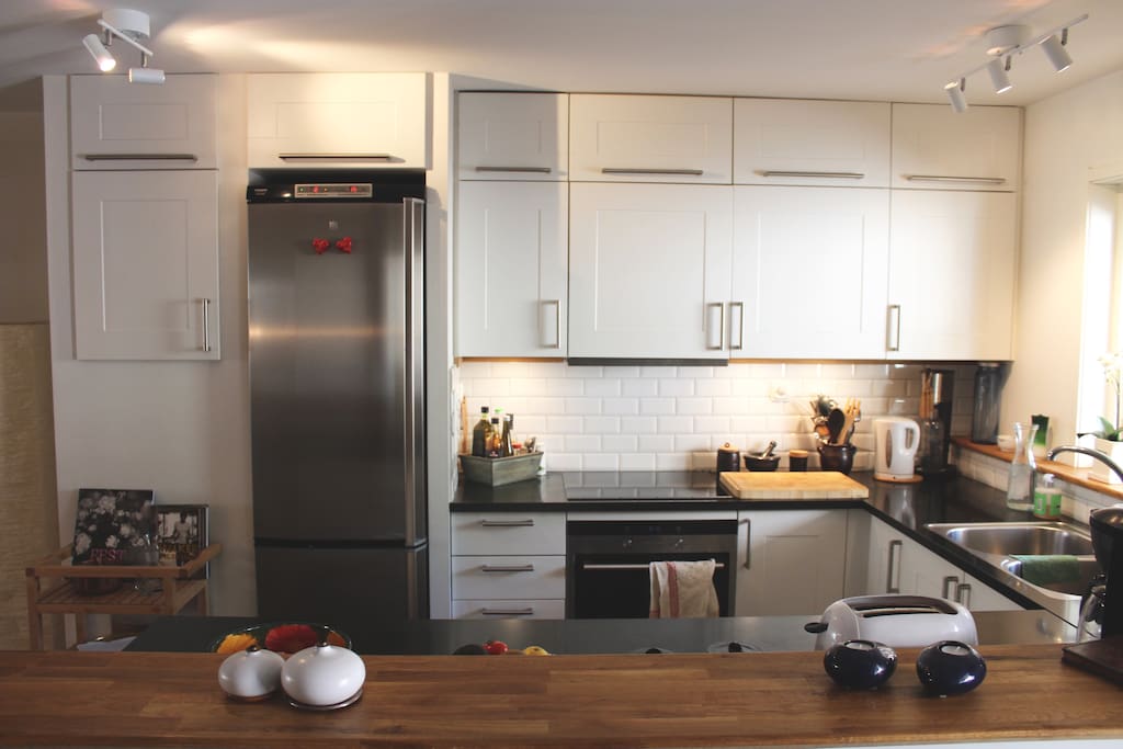 Fully equipped kitchen