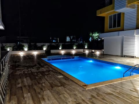 Goan 1BHK with Balcony, Vagator Beach North Goa