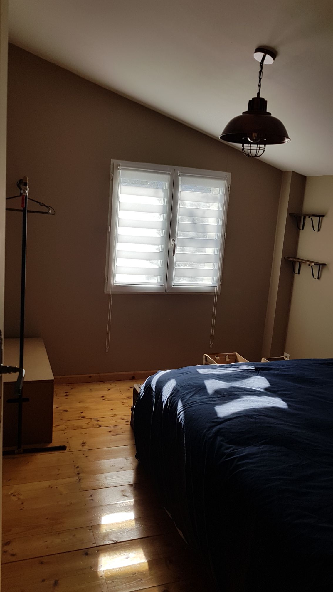 חדר שינה 1 בשורה עם חדר שינה 2