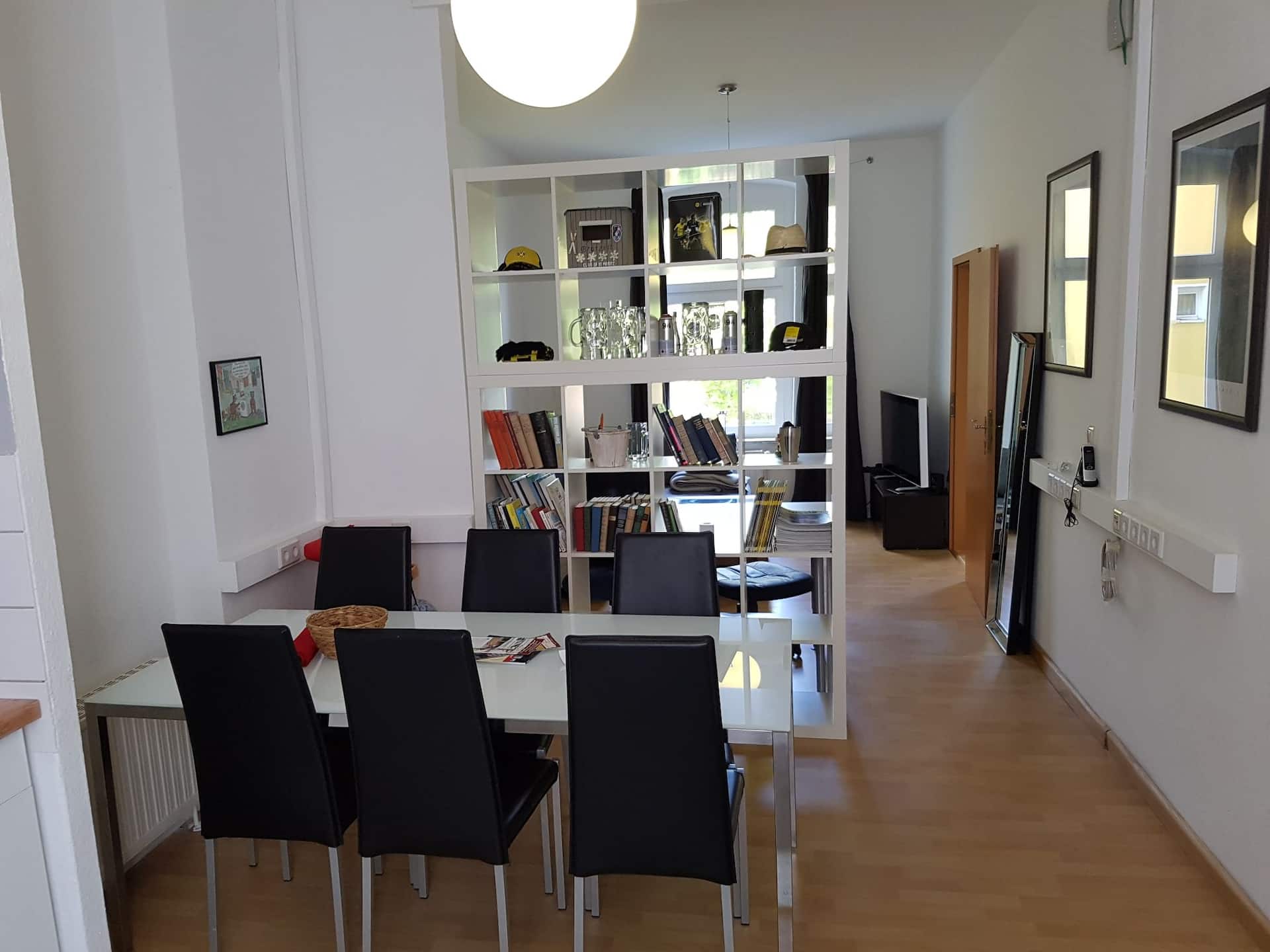 60 sqm 2-room apartment, city of Dortmund - 4 people