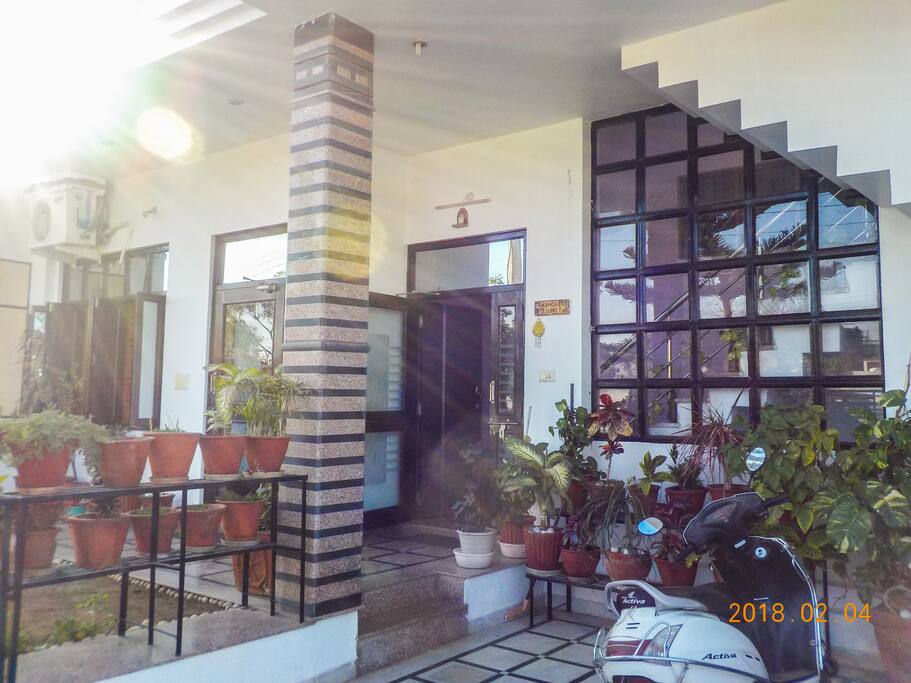 Separate Entrance to the First Floor