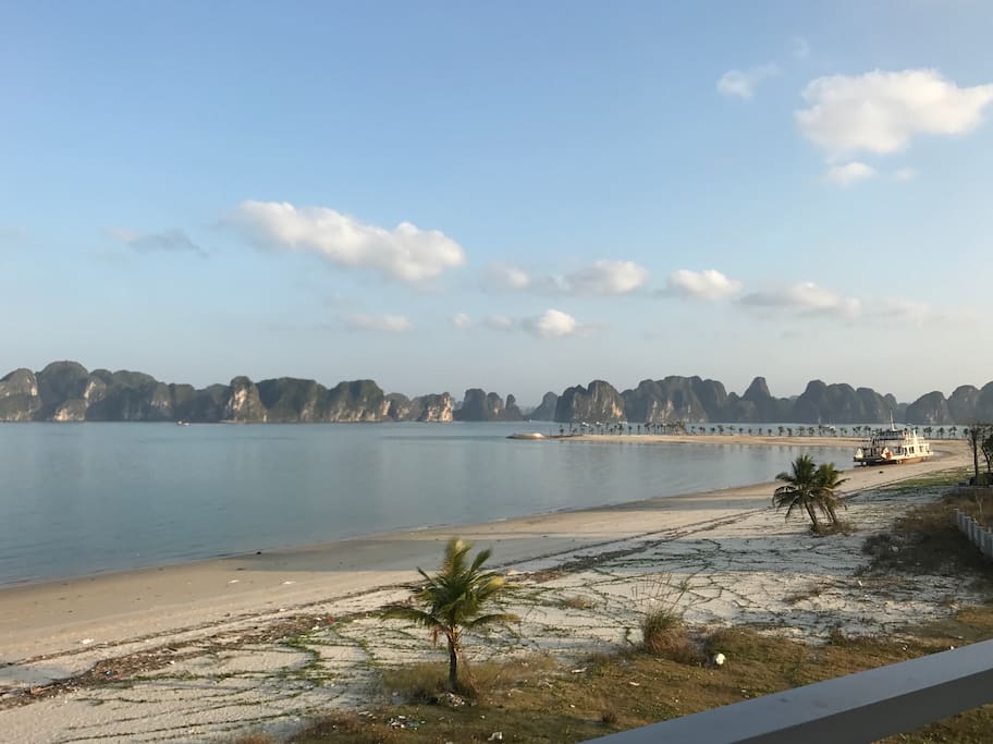 Private beach of our villa