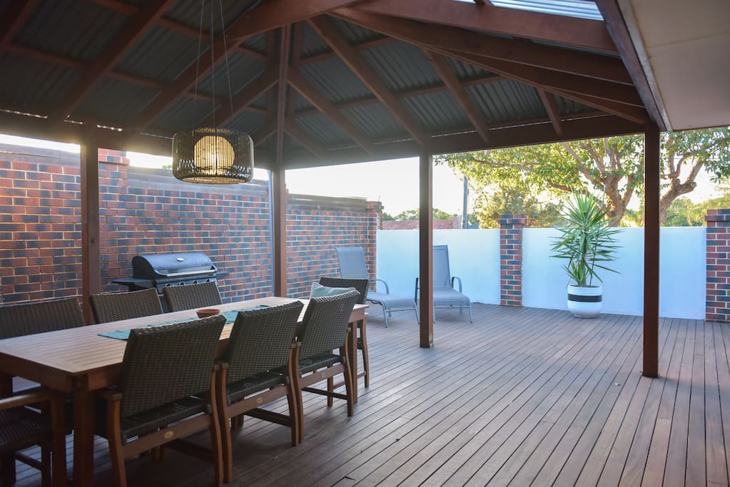 Enjoy a BBQ with family and friends.