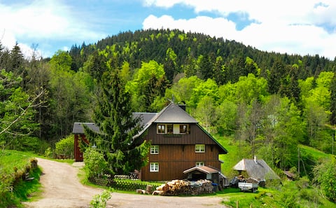 Ferienhaus Hinterzarten in a secluded location