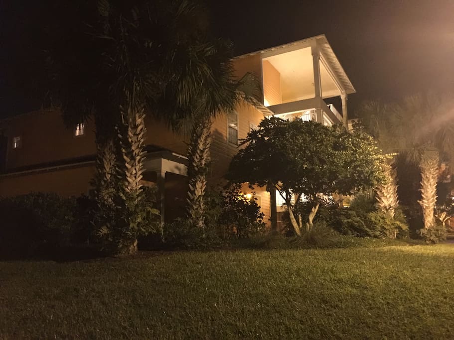 Night View Of Condo...