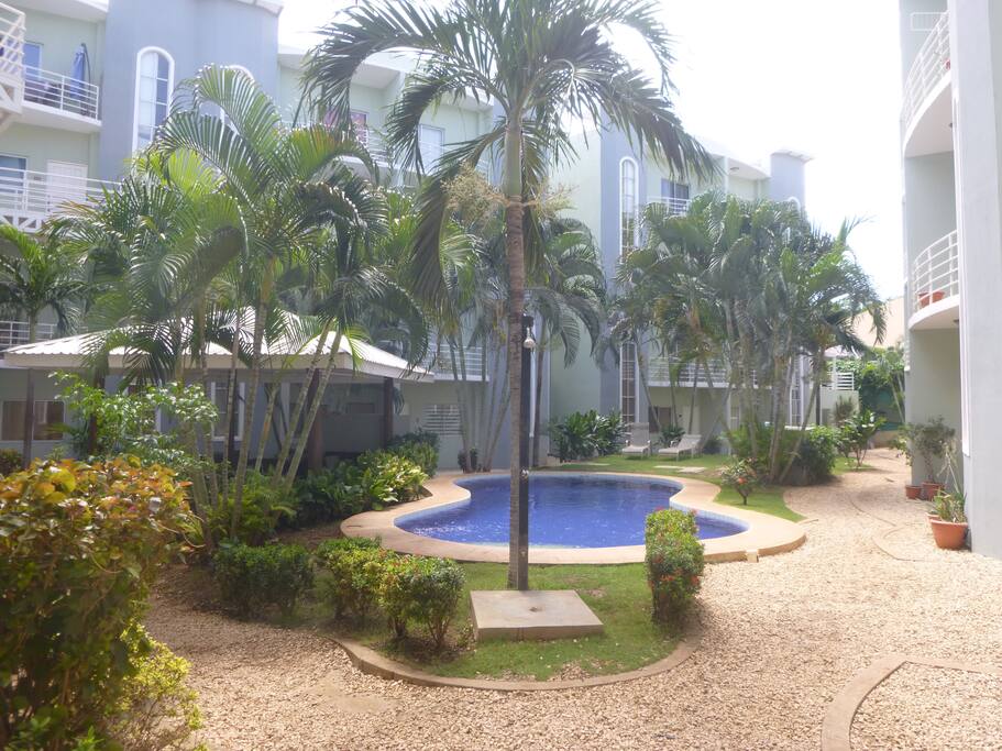 One of two pools on prperty