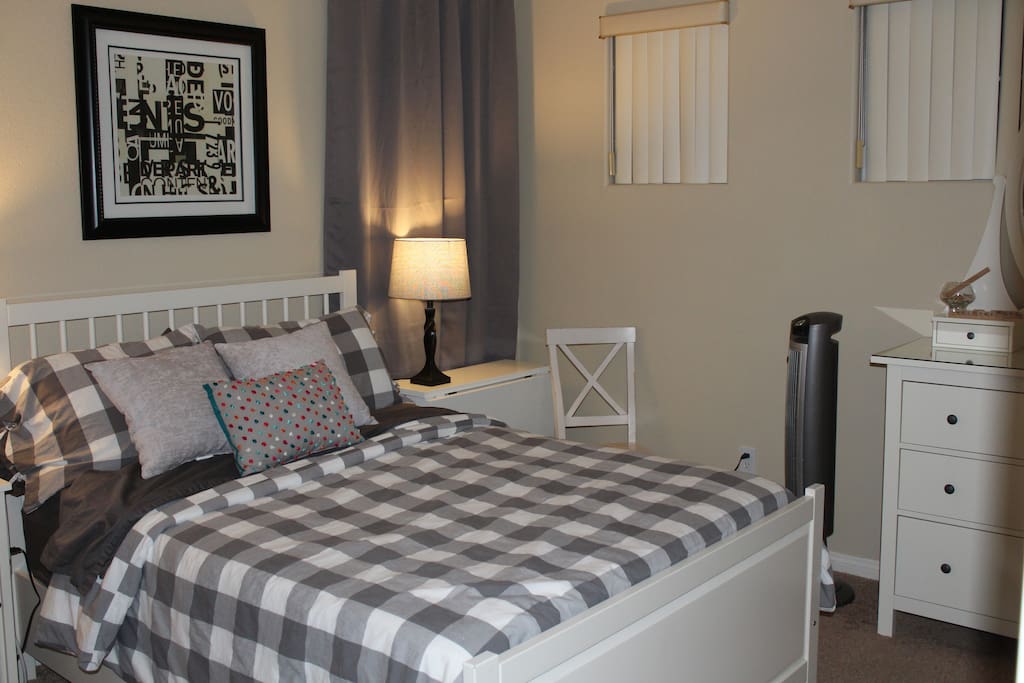 Modern IKEA HERMNES collection bedroom set