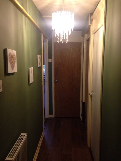 Taken from the front door