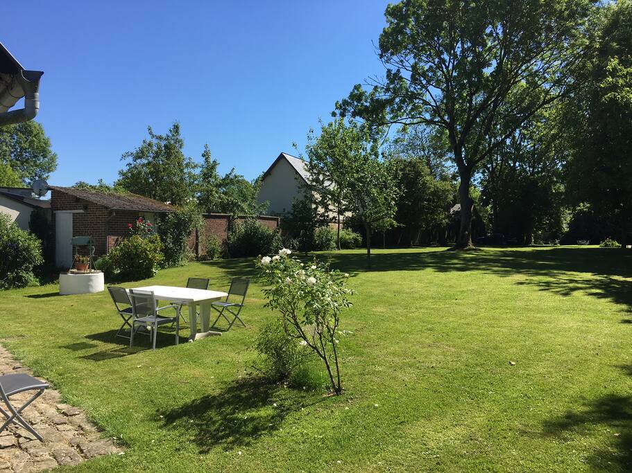 Jardin exposé sud-ouest