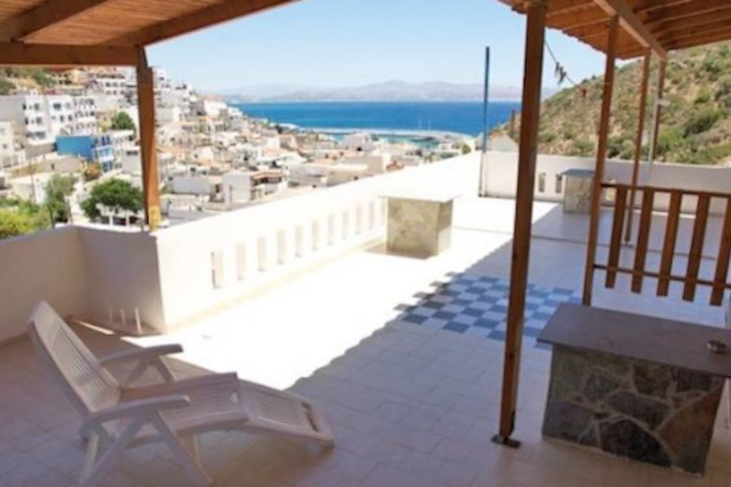 Panoramic terrace with sea view
