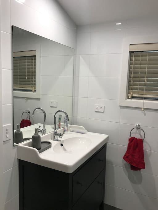 Newly renovated bathroom