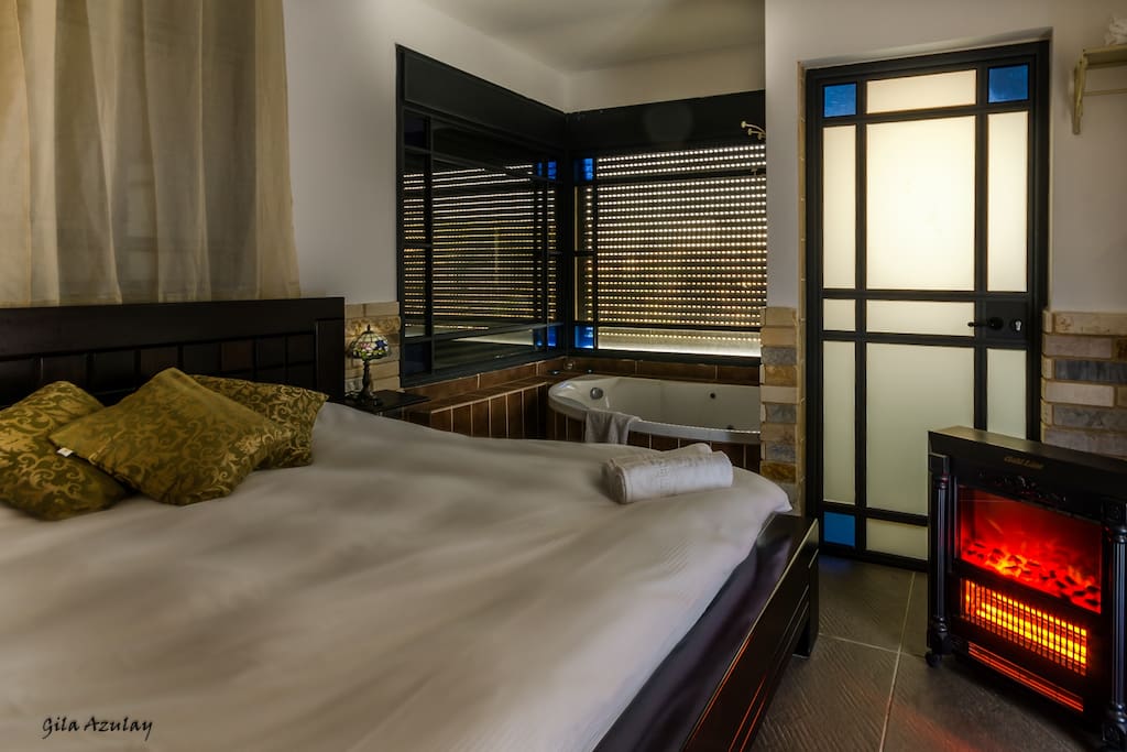 Bedroom in the winter