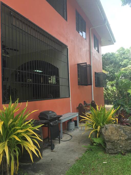 Front of the House- BBQ pit!