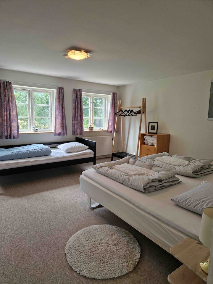 5: เตียงคู่ + เตียงเดี่ยว 2 เตียง (4 เตียง)