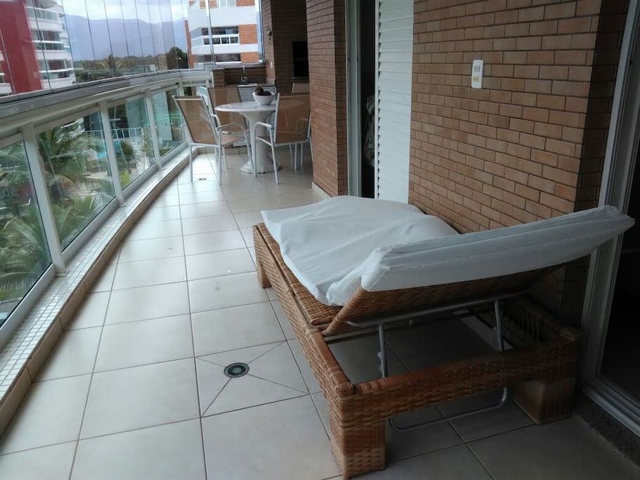Varanda do apartamento