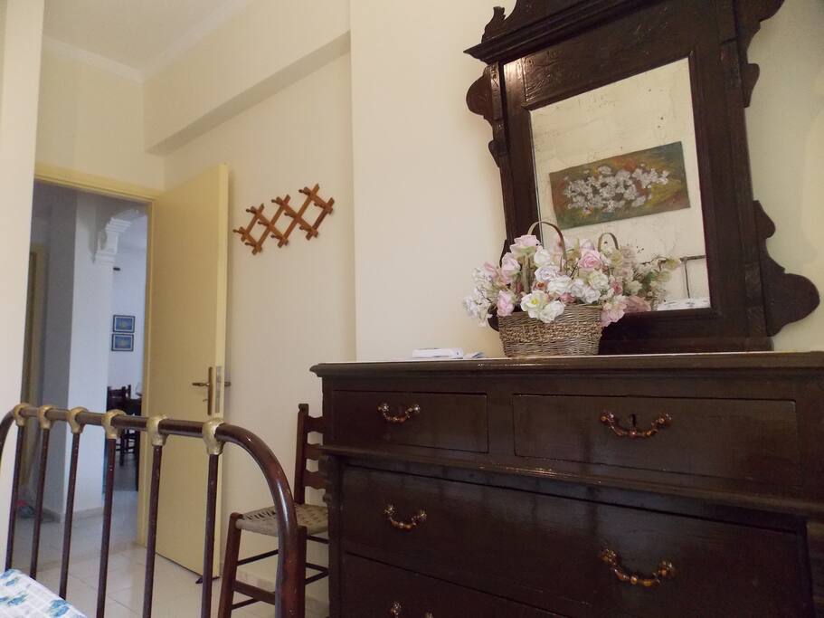 Room with classic furniture.